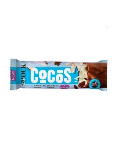 Протеиновый батончик Cocos Protein Bar ваниль и кокос 35 г Fitnesshock