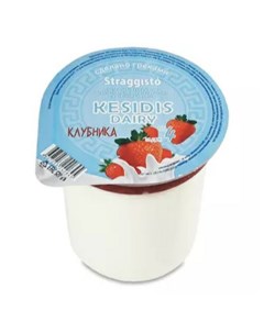 Йогурт Straggisto по гречески клубника 4 220 г Kesidis dairy