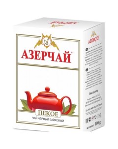 Чай черный листовой пекое 100 г Азерчай