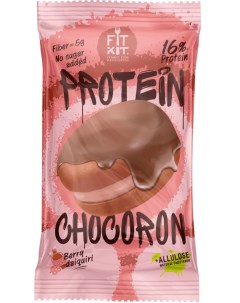 Протеиновое печенье Protein Chocoron Ягодный дайкири 10 шт по 30 г Fit kit