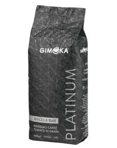 Зерновой кофе PLATINUM пакет 1000гр Gimoka