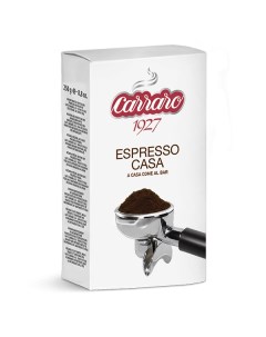 Кофе молотый espresso casa вакуум 250 г Carraro