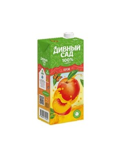 Напиток сокосодержащий персиковый осветленный 1 л Дивный сад