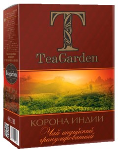 Чай чёрный Корона Индии гранулированный 200 г Teagarden