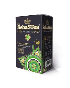 Чай чёрный Earl Grey с бергамотом 150 г Sebastea