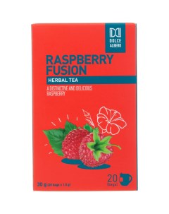 Чай фруктовый Rasberry infusion в пакетиках 3 г 20 шт Dolce albero