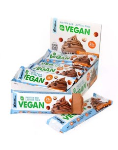 Протеиновый батончик веган Vegan protein bar Шоколадный маффин с фундуком 12х60 г Bombbar