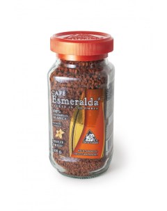 Кофе сублимированный Cafe французская ваниль 100 г Esmeralda