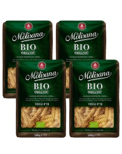 Макаронные изделия Спиральки из твердых сортов пшеницы BIO 500 гр 4 шт La molisana