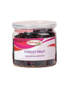 Чай FOREST FRUIT Лесные ягоды черный с лесными ягодами 100 г Massaro tea