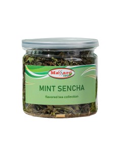 Чай зеленый MINT SENCHA Мятная Сенча с мятой и лемонграссом 50г Massaro tea