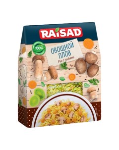 Плов рис с грибами 200 г Raisad