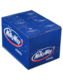 Шоколадные конфеты Minis Суфле Коробка 2 5кг Milky way
