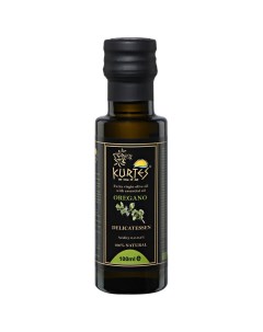 Масло оливковое Extra Virgin Delicatessen со вкусом орегано 100 мл Kurtes