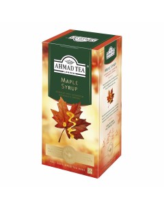 Чай зеленый Maple Syrup со вкусом и ароматом кленового сиропа 1 5 г х 25 шт Ahmad tea
