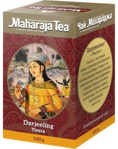 Чай черный Maharaja дарджилинг тиста 100 г Maharaja tea