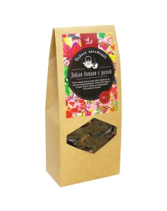 Чай черный Дикая вишня с розой байховый листовой 80 г Лента