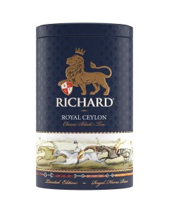 Чай Royal Ceylon черный крупнолистовой 80г Richard