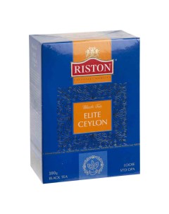 Чай черный Elit Ceylon листовой 100 г Riston