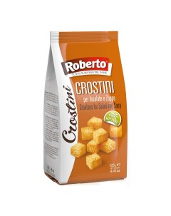 Сухарики Crostini для супов и салатов 125 г Roberto