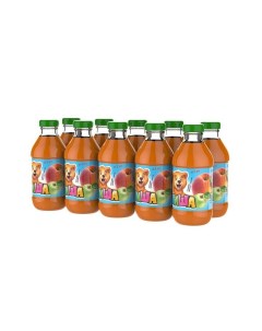 Нектар ТМ МИША Морковь яблоко персик с мякотью 0 33 л 10 шт Barinoff
