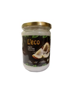 Кокосовое масло пищевое нерафинированное Extra Virgin 500 мл Шри Ланка Leco