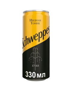 Напиток газированный Индиан Тоник 0 33 л Schweppes