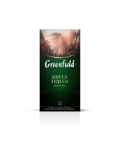 Чай чёрный Silver Fujlan 25 пакетиков Greenfield