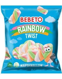Суфле маршмеллоу Bebeto Rainbow Twist 135 г Bebetto