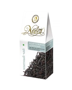 Чай чёрный неароматизированный Жемчужина Цейлона в к к 100 г Nadin
