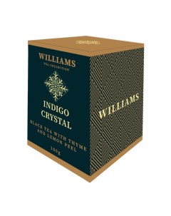 Чай Indigo Crystal черный с чабрецом и цедрой лимона 100 г Williams