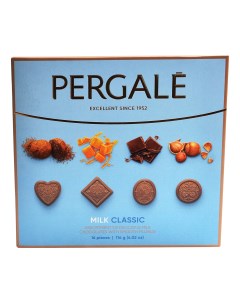 Конфеты в молочном шоколаде 114 г Pergale