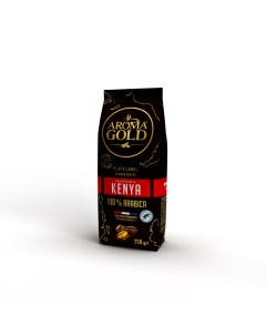 Кофе натуральны Black label kenya молотый 250 г Aroma