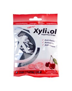 Xylitol Functional Drops леденцы из ксилита вишня 60 гр Miradent