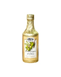 Масло из оливок Таджаска E V CR высшего качества в золотой обертке 500 мл Casa rinaldi