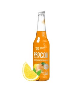 Напиток сокосодержащий Pro sok среднегазированный апельсин и лимон 500мл Домашние рецепты