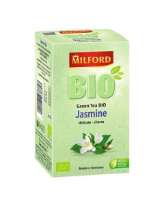 Чай зеленый Био жасмин в пакетиках 1 75 г х 20 шт Милфорд