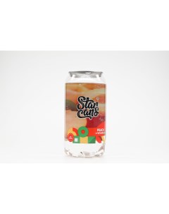 Напиток газированный со вкусом персика без сахара без калорий 6 шт по 350 мл Starcans