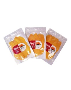 Набор из 3 упаковок сушеного манго 3 пакета по 300г King nafoods group