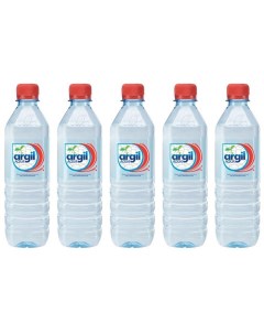 Вода Аргил Аква питьевая негазированная 5 шт по 0 5 л Agril aqua