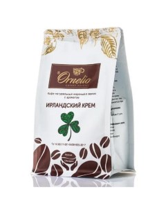Кофе жареный в зернах арабика с ароматом ирландский крем 250 г Ornelio