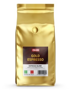 Кофе в зернах Gold Espresso 1000 г Italco