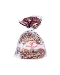 Хлеб серый Королевский хлеб Посольский 250 г Королёвский хлеб