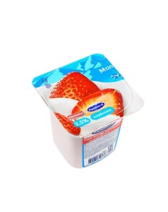 Йогуртный продукт клубника персик манго 2 5 95 г Alpenland