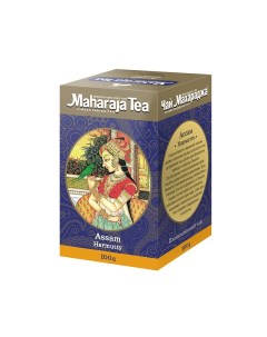 Чай черный ассам харматти 100 г Maharaja tea