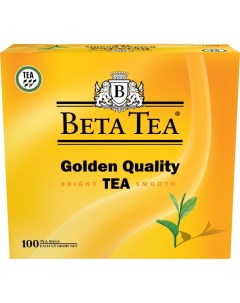 Чай чёрный Золотое качество мелколистовой 100 пакетиков Beta tea