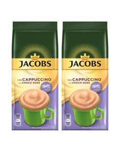 Кофейный напиток Jakobs Milka Cappuccino Choco Nuss 2 упаковки по 500 грамм Jacobs
