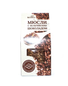 Мюсли с бельгийским шоколадом 300 г Вкусвилл