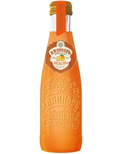 Напиток Винтажный сильногазированный апельсинъ 200 мл Калиновъ лимонадъ