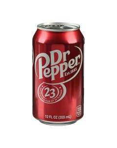 Напиток Dr Pepper сильногазированный 355 мл Dr. pepper